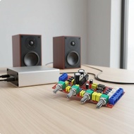 High-Fidelity NE5532 Pre-Amp Module 3-Band Equalizer NE5532 Op-Amp Preamp Audiophile Grade High-Fide
