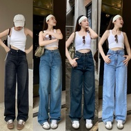 YAM Jeans (S-3XL) ยีนส์ทรงวินเทจขากระบอกกลาง รุ่นนี้เป็นผ้าไม่ยืด คลาสสิค รุ่นนี้ ต้องมีติดตู้