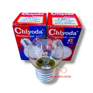 Chiyoda G-40 5 Watt Clear Incandescent Bulb