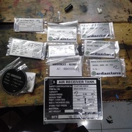 TERLARIS PLAT STENLIS ETCHING | COD