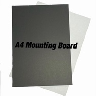 A4 MOUNTING BOARD /黑色裱背板 (BLACK COLOUR)
