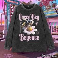 Wimtwentysix 田beyonce queen bey田 Oversized T-Shirt | Oversize Longsleeve | Washing T-SHIRT