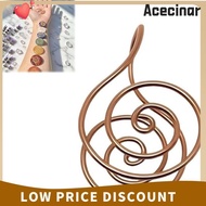 ACECINAR Spiral Palm Ring, Portable Jewelry Accessories Copper Palm Ring,  Adjustable Handmade Reiki