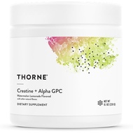 THORNE - Creatine + Alpha GPC - Micronized Creatine Monohydrate Powder - Support for Muscles & Cogni