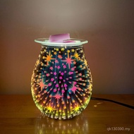 Dimming Fireworks Candle Light Glass 3D Factory Aromatherapy Light Night Light 3D3D Glass Aromathera