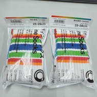 25-28cm FamilyMart 45週年復古襪