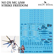 WATER DECAL [DELPI] 231 MG STRIKE FREEDOM 1/100