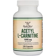 Acetyl L-Carnitine 1000 mg.  Double Wood