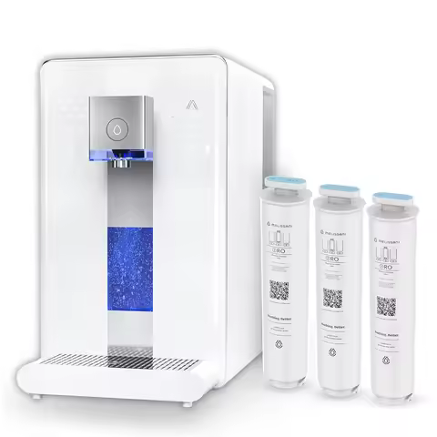 M1 Reverse Osmosis Countertop Water Purifier, Professional Grade 5-Stage RO Filtration, Purified Tap