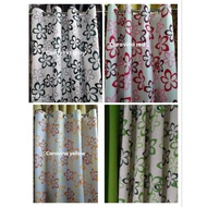 Caravina 1pc ring curtain 5ft,6ft, standard, 7ft, 8ft size available