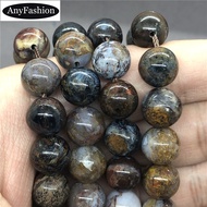 100% Natural Pietersite Stone Eagle Eye Beads 6-12mm Diy for Bracelet Lucky Evil
