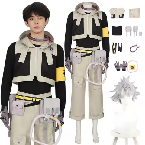 Rudo Cosplay Anime Gachiakuta Cosplay Costume Wig