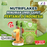 NUTRIFLAKES SEREAL UMBI GARUT - ORI 100% - Obat  ASAM LAMBUNG - Obat MAAG dan GERD - Bisa Buat Program Diet - BISA COD - FREE ONGKIR - Makanan Penurun Asam Lambung - Bisa untuk Ibu Hamil - Nutri Flakes - Nutriflakes Diet - Sudah terdaftar BPOM dan Halal