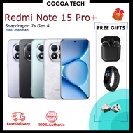 Xiaomi Redmi Note 15 Pro+ Snapdragon 7s Gen 4 AMOLED 6.83 inches 120Hz Dual Sim 7000mAh Redmi note 1