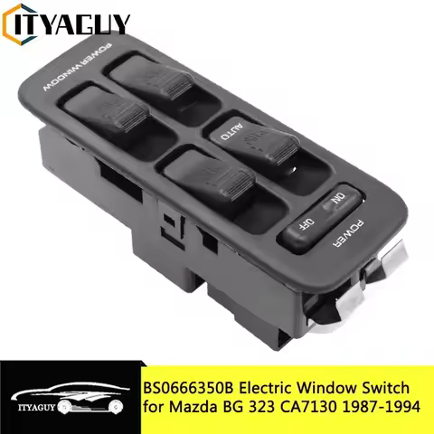 BS06-66-350B BS0666350B Front Left Hand Driving Electric Power Window Switch Button For Mazda BG 323