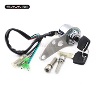 4 Wires Lgnition Switch Key Lock Set For SUZUKI DRZ400S DRZ400SM DR-Z 400 DRZ400 S/SM DRZ250 DR250 Motorcycle Accessories