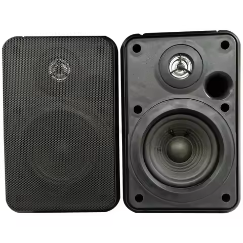 4 Inch 8 ohm 4 ohm 80W Wall-mount Hifi Speaker Shop Background Music Bookshelf Speakers Suitable For