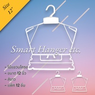 11.5 Inch And 12 Frame Hanger White Black Pack Of 12 Pieces