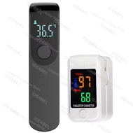 Non-contact Laser Body Digital LCD Infant Adult Finger Pulse Oximeter Temperature Ear Thermometer In