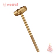 ROXUL Gavel, Brass Yellow Hammer, Lawyer Courtroom Gavel Company
