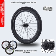 Mountain Bike Wheel Set 18/20/22/24/26 Inch Front And Rear Wheels Complete Bicycle Wheel Rims Single