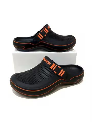Men's Eva Fashion Slippers 2026 New Non-Slip Wear-Resistant Beach Shoes Indoor Sandals Men's Shoes