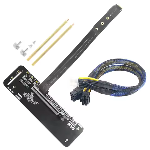 PC Laptop R43SG M.2 key M for NVMe External Graphics Card Stand Bracket PCIe3.0 x4 Riser Cable for I