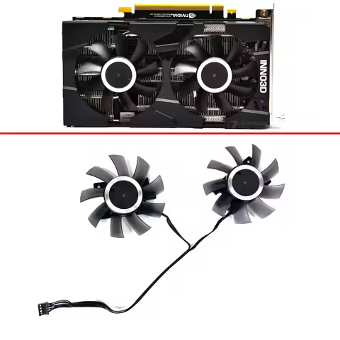 Cooling Fan For INNO3D GeForce GTX 1660 Ti 1660 RTX 2060 Twin X2 65MM 4pin CF-12815S GTX1660Ti GTX16