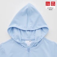 Uniqlo AIRism Jaket Mesh Hoodie Proteksi Sinar UV (Lengan Panjang)