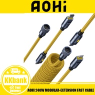 AOHI 240W MODULAR-EXTENSION FAST CABLE SET FOR FUTURE (0.33~8.53FT)
