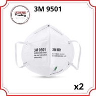 3M 9501+ KN95 P2 Ear loop Disposable Respirator/ Similar to N95/ Haze/ Dust Mask