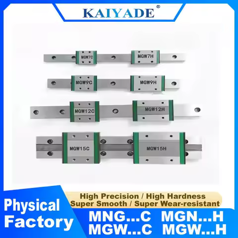 Carriage Block MGW9H MGW9C MGW12H MGW12C MGw15H MGw15C MGW7H MGW7C MGW5C for MGR9 MGR12 MGR9 Linear 