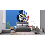 3D Wallpaper, Arema Malang FC 3D Football Motif Bedroom Wall Wallpaper
