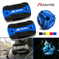 For YAMAHA XMAX 250 300 XMAX300 XMAX250 2017-2021 Motorcycle Accessories Brake Fluid Tank Fluid Reservoir Cover Oil filler Cap