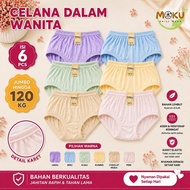 Underwear Soft Light ColorWanita Smooth JumboPOLOS from Teenagers to Pregnant Women (ML XL XXL 4L 5L