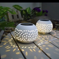 Outdoor Solar Light Hollow Lawn Leaf Light Garden Decoration Landscape Light Solar Atmosphere Light