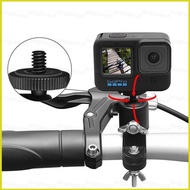 HQ5 1/4 Screw Bike Mount for Action Camera Rotatable Outdoor Sports Bicycle Handlebar Clamp Holder Q