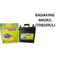 M42 (70B20R/L)  EFB BADAKING | Car Battery PERODUA Myvi, Bezza Eco Idle With Auto Start/Stop Functio
