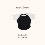 HAEARRA - Cliq Crop Tee for ages 1-14 Years (Children's crop tops, girls' crop tops, children's crop