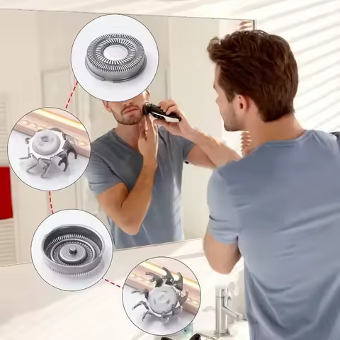 Hot 2025 Replacement Shaver Heads for Aquatouc,Series 1000, 2000, 3000, 5000 AT8xx/AT7xx/PT8xx/PT7xx