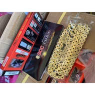 SCC thailand RACING chain 415 H GOLD Motorcycle Chain Rantai Motor 415Hx122L 132L 415H x 122 132 rs1
