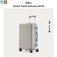 Youpin 90fen Frame Suitcase Suitcase Universal Universal Universal Wheel 24inch Frame Suitcase Board