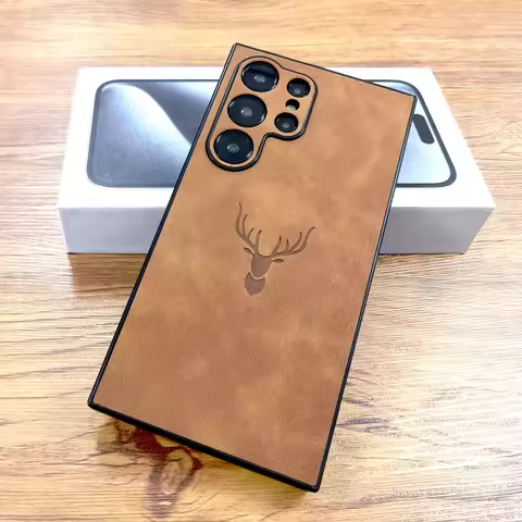 Vintage Leather Case For Samsung Galaxy S25 S24 S23 S22 S21 Ultra FE Note 20 A55 A54 A53 A52 5G S 25