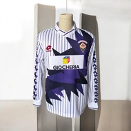 Fiorentina Away 91/92 longsleeve Classic Vintage Blockcore Retro Jersey
