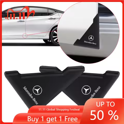 Car Door Guard Edge Corner Protector Sticker Emblem Car Accessories For Mercedes Benz W247 W212 W213