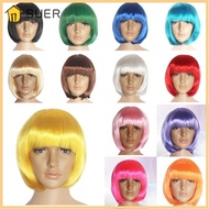 SUER Synthetic fiber 14 Colors Unisex Straight Costume