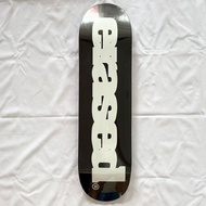 Erased “White and Black” 8.0” x 31.4” Skateboard Deck