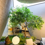 Chicken Claw Indoor Green Maple Maple Leaf Tree Design Window Tree Simulation Fake Tree Decoration L