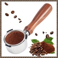 Bottomless Portafilter 51mm for EC680/EC685 Coffee Machine Filter 51mm Three Ear Wooden Handle