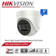 HIKVISION DS-2CE76D0T-LPFS DUAL LIGHT AUDIO 2MP Indoor CCTV Camera